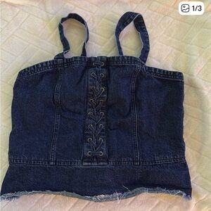 LAST CHANCE American Eagle Denim Top